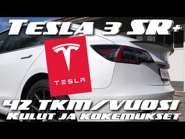 50. Tesla 3 SR+, 42 000km/vuosi, kulut ja kokemukset