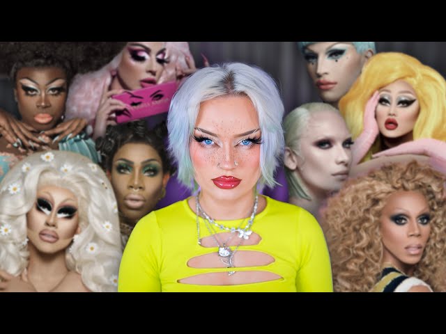 I tested EVERY Drag Queen makeup brand/collab (in one video)
