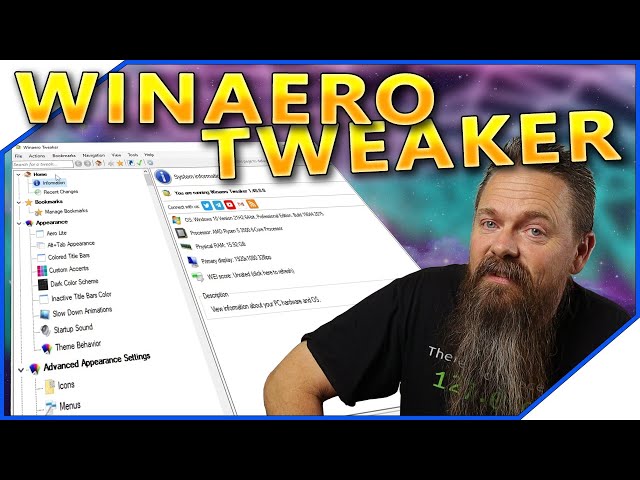 Customizing Windows with Winaero Tweaker