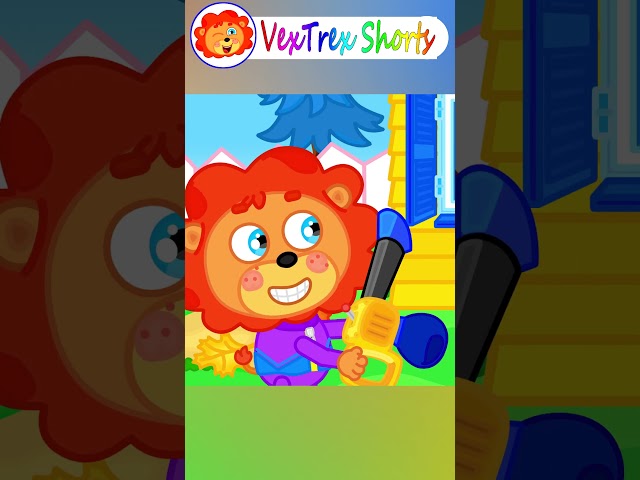 Lion Shorts - Oh No! Baby Got Sick - Cartoon for Kids