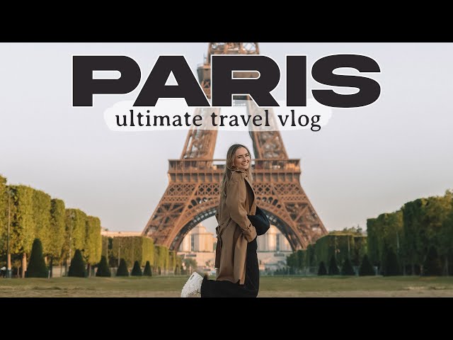First Time To PARIS 🥐 Travel Vlog - Best Things To See, Eat & Do