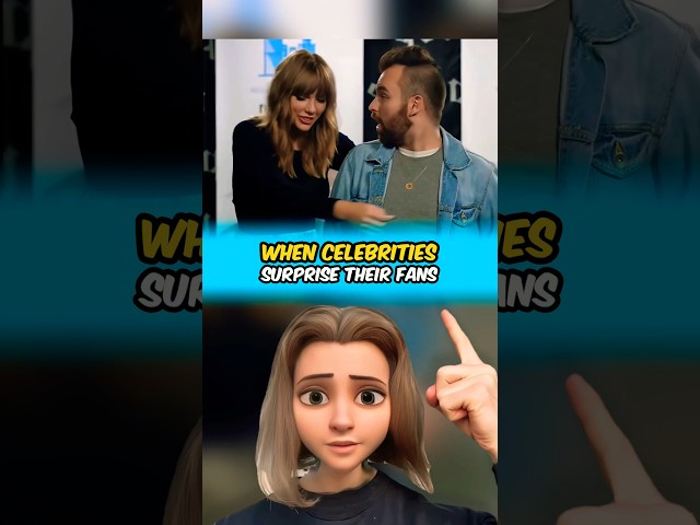 When Celebrities Surprise Their Fans