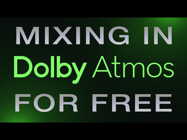 Import and edit Dolby Atmos ADM/BWF files for FREE - Dolby Atmos Composer Essential #dolbyatmosmusic