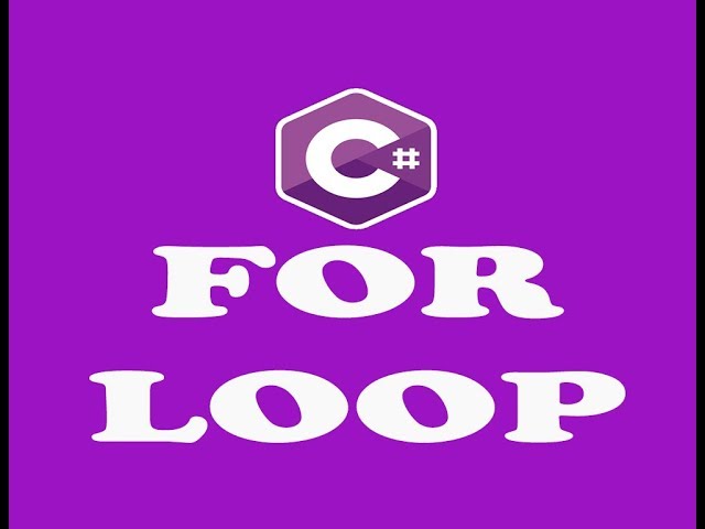 LOOPING STATEMENTS - FOR LOOP IN C-SHARP ( URDU / HINDI )