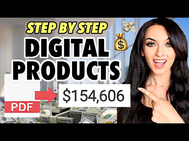 How to Start Selling Digital Products (STEP BY STEP) FREE COURSE