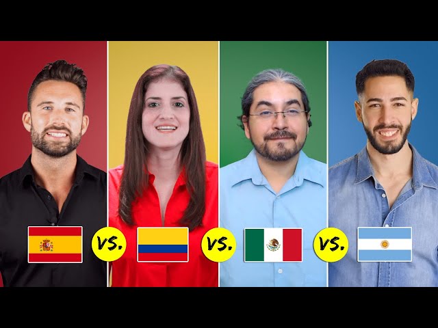 Spain vs. Colombia vs. Mexico vs. Argentina | Spanish Word Differences