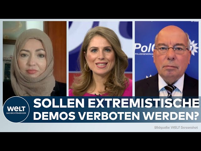 "MUSLIM INTERAKTIV": Sollten islamistische Demonstrationen verboten werden? | DUELL DES TAGES