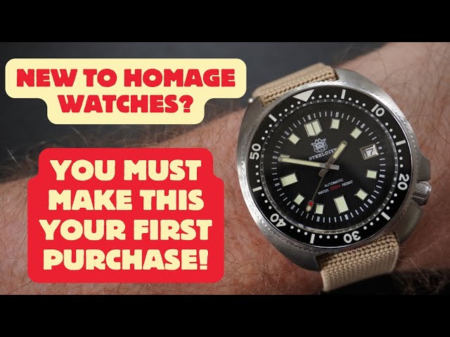 Buying Your First Homage Watch? - Start with this Iconic Model!