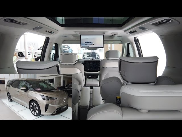 2025 Volvo EM90 Ultra Luxury Electric MPV Review (Eng) | Geely | Zeekr 001 | Volvo