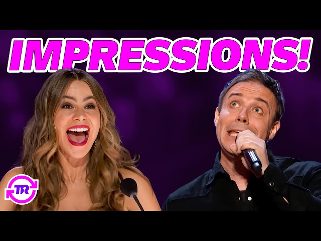 BEST AGT Impressionists Who Sound the SAME as the Original!