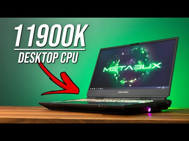 The 11900K Gaming Laptop is Crazy! 🤯 Metabox Prime-X Review