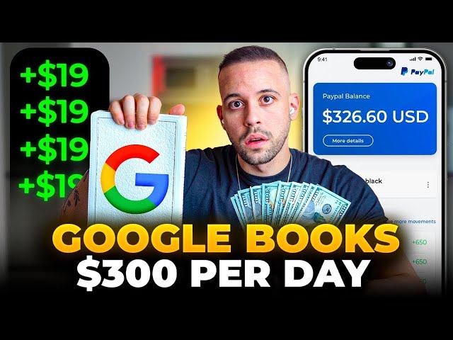 Make $326 Per Day Passive Income With Google Books Using AI