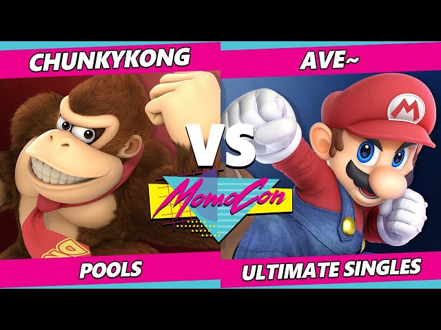 MomoCon 2023 - Chunkykong (Donkey Kong) Vs. Ave~ (Mario) Smash Ultimate - SSBU