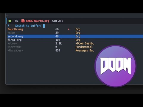 Just a beginner's guide for Doom Emacs | 그냥 기본적인 편집 가이드