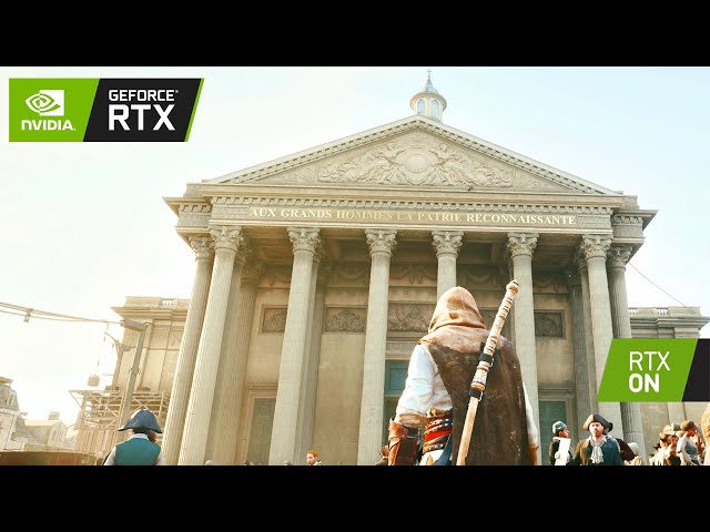 Assassin's Creed Unity : 5 Minutes of Ray-Tracing Graphics - (Real World Lighting) | Cinematic | 4K
