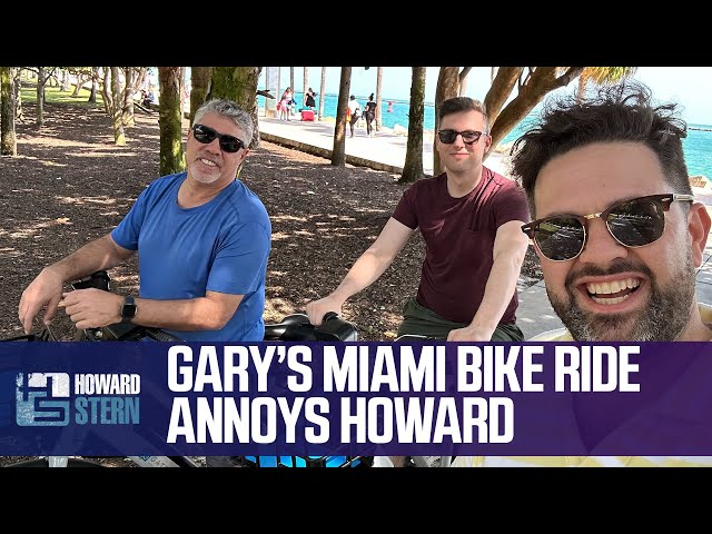 Gary's Miami Bike Ride Annoys Howard