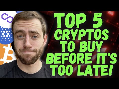 Top 5 Crypto To Buy NOW! One I'm Buying HEAVILY!