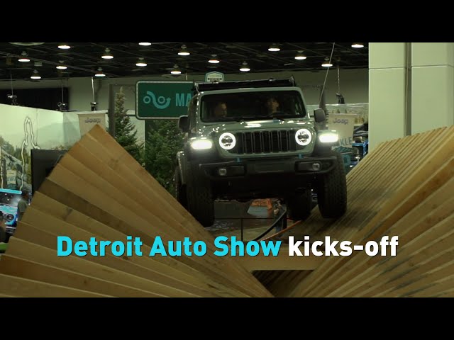 The Detroit Auto Show kicks off