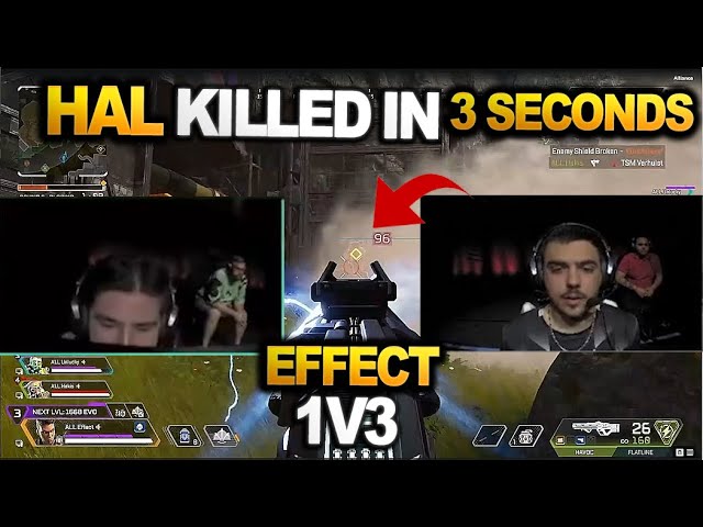 TSM Imperialhal Wiped in 3 Seconds by Alliance Team in ALGS FINAL!
