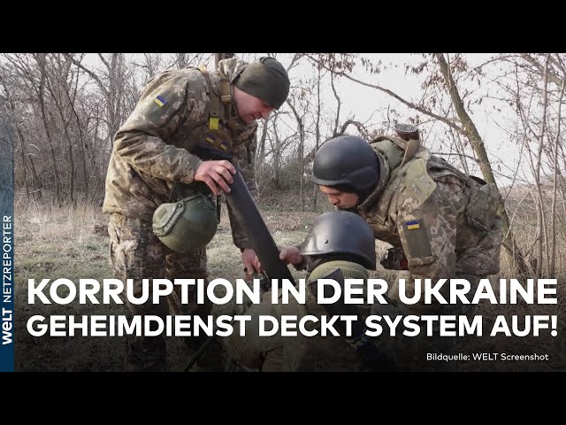 KRIEG IN UKRAINE: Korruption in Militär und Rüstung! Geheimdienst SBU deckt verzweigtes System auf