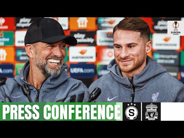 Jürgen Klopp & Alexis Mac Allister's pre-Europa League press conference | Sparta Prague vs Liverpool