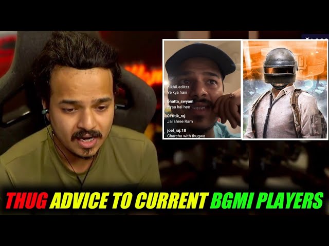 8bit Thug Advice to BGMI Players... waiting for BGMI Unban 🤔