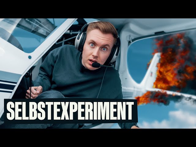 Wie schwer ist eine Flugzeug-Notlandung ohne Erfahrung? - Selbstexperiment