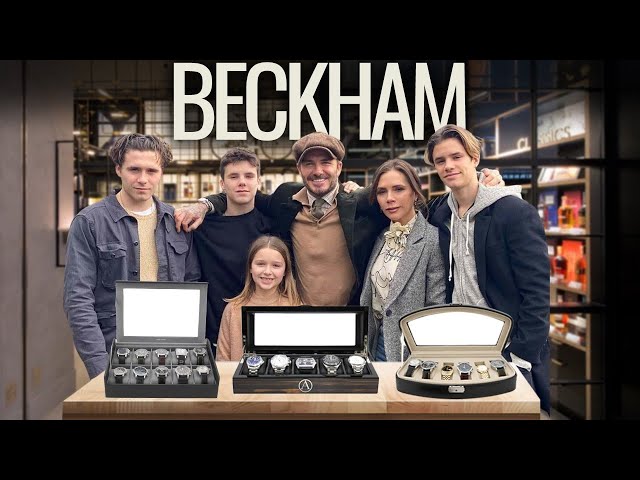The Beckham Family: Who’s Got The Best Watch Collection?