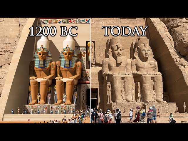 Virtual Egypt: What Abu Simbel Looked Like