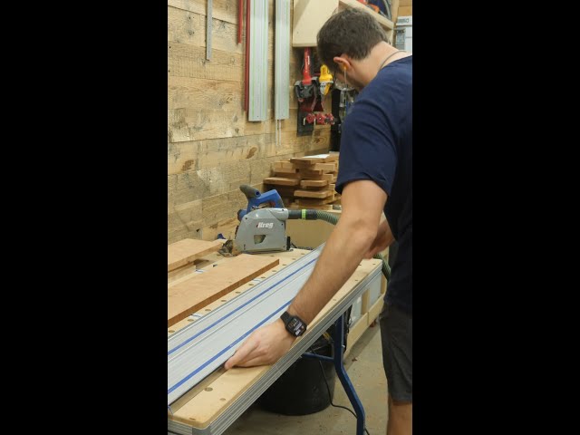 No Jointer? Use Your Track Saw!