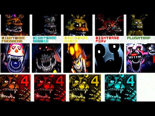 World of Five Nights at Freddy's 4 : JUMPSCARE Simulator *2018*