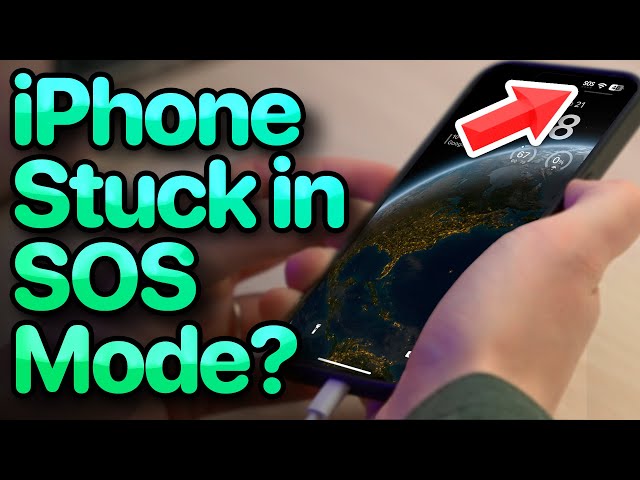 iPhone Stuck In SOS Mode? Here's The REAL Fix!