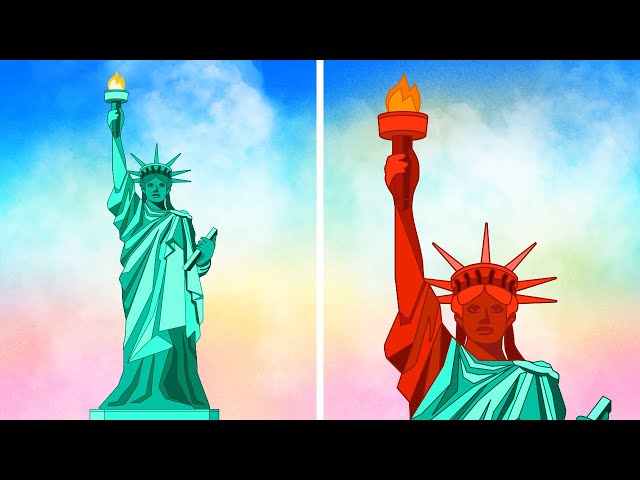 The Statue of Liberty Wasn't Always Green
