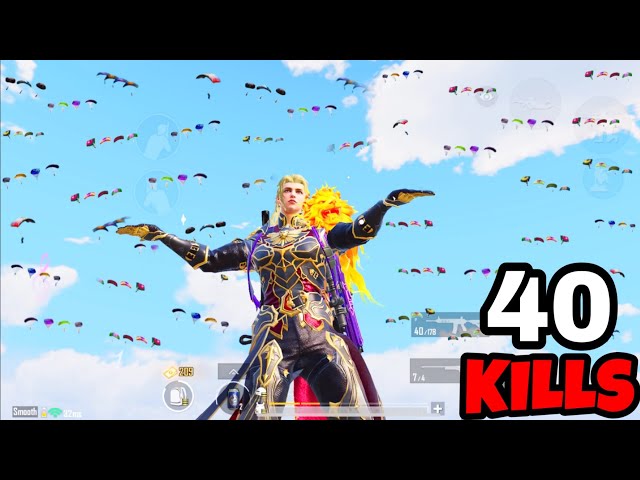 FINALLY 40 Kills in This Season • (40 KILLS) • BGMI Gameplay