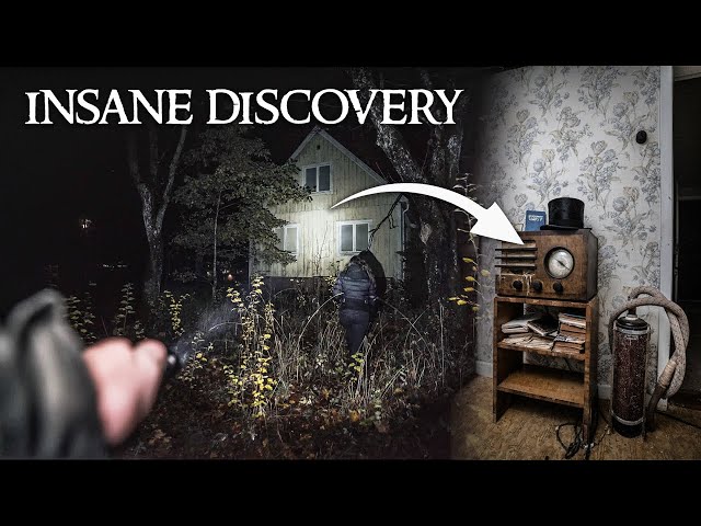 FROZEN IN TIME FOR 40 YEARS | Exploring an abandoned Swedish house at the moment of collapsing!