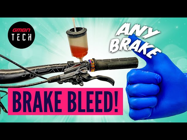 How To Bleed Any Hydraulic Bike Brake