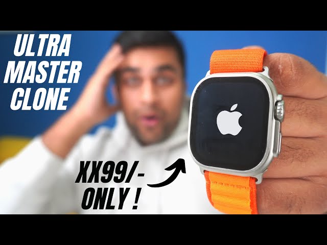 Apple Watch ULTRA - CRAZY CLONE - KHATARNAAK Smart Watch ! (Hindi)
