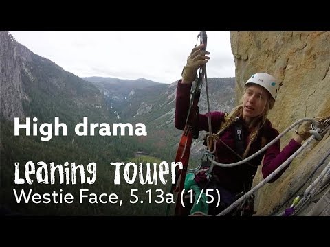 Climbing the Westie Face 5.13a/b - E7 6c