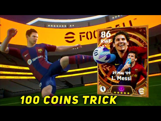 Trick To Get Big Time Messi | Trick to Get 106 Rated L. Messi || eFootball 2024 Mobile