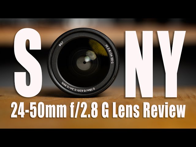 Sony FE 24-50mm F/2.8 G Lens Review - Real World, Lab, Gimbal & More...