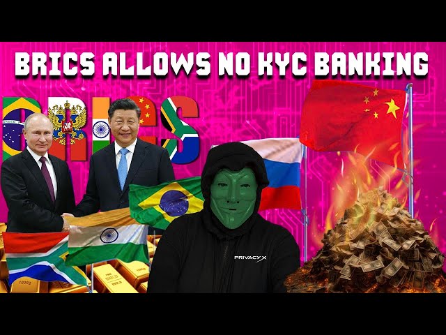 How To BRICS NO KYC Banking And Crypto Exchange / The END Of The DOLLAR!