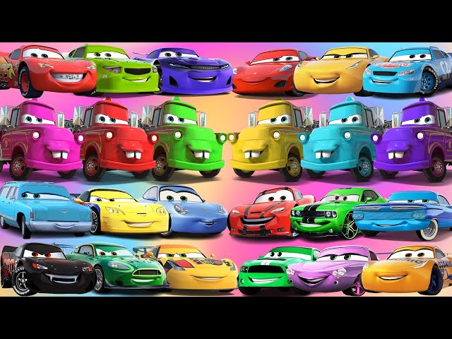 Looking For Disney Pixar Cars Lightning Mcqueen, Kimura, Jeff Gorvette, Lynda Weathers, Schumacher