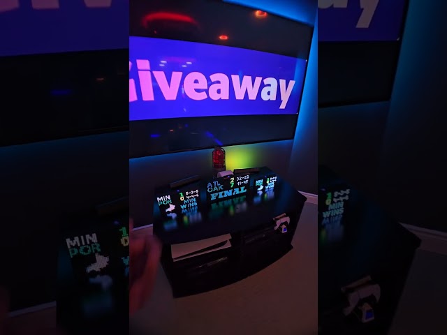 Giveaway live on my Instagram find this video there at gameroomtheater to qualify #giveaway #mancave