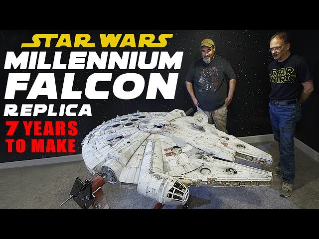 World's Most Accurate Millennium Falcon Replica - 7 Years To Complete