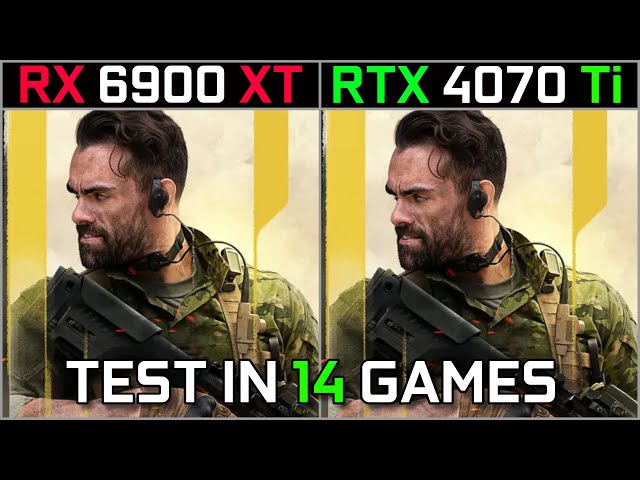 RX 6900XT vs RTX 4070Ti | Test in 14 Games at 4K | How Big The difference is?