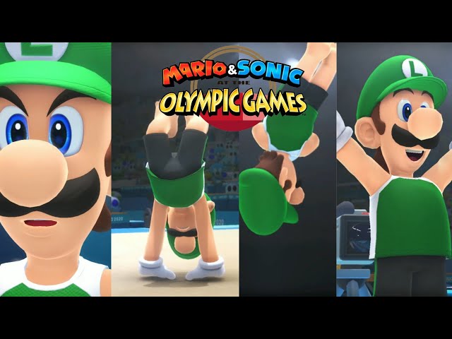 Mario & Sonic Olympic Games At The Tokyo 2020 Event    Gymnastic All Characters