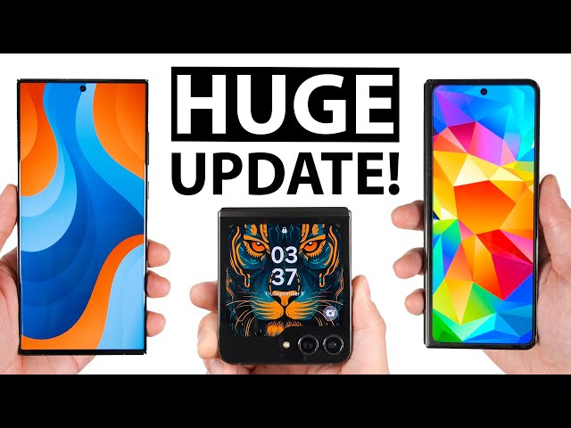 MASSIVE Samsung Phone and Tablet One UI 6.1 Update! (30+ New Features!)
