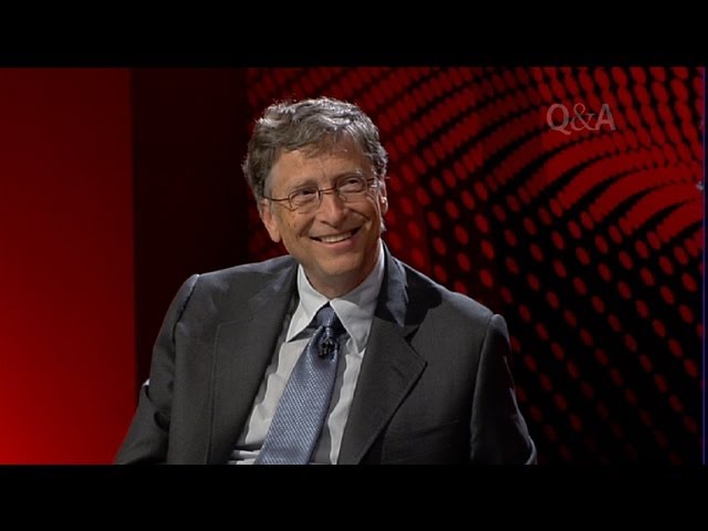 A Q&A Audience With Bill Gates