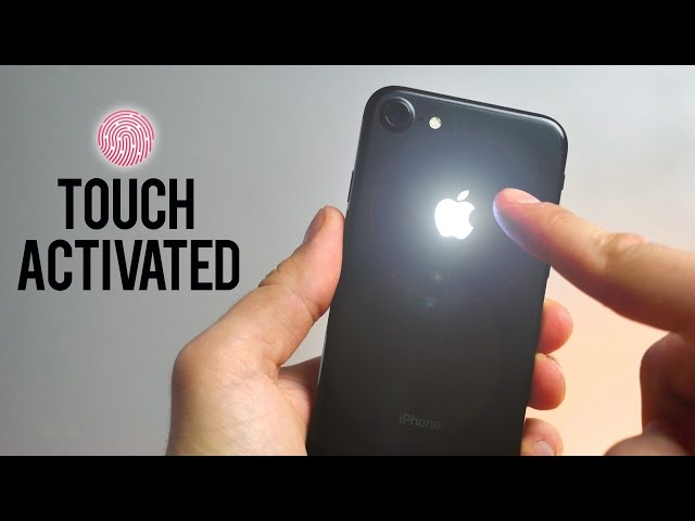 Tap Your Apple Logo To Make It Glow! How To on iPhone 7