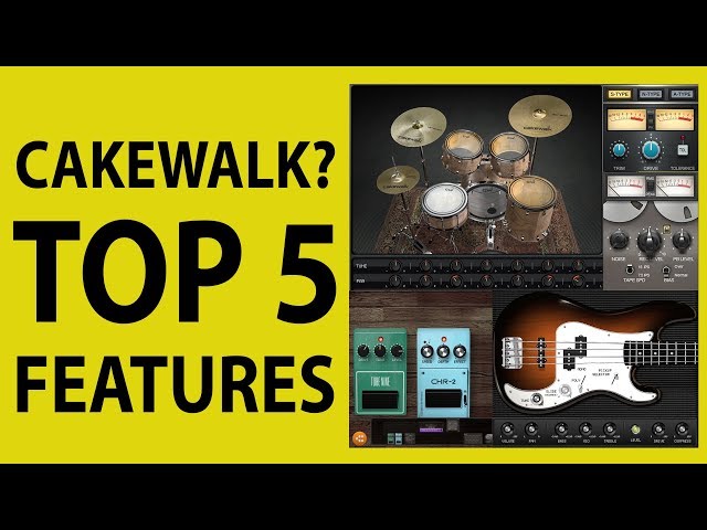 Why Cakewalk by Bandlab? Top 5 Reasons